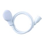 Accesorios de baño de ahorro de agua de cabezal de ducha de mano de alta presión de forma redonda - Imagen 2