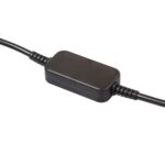 2 uds USB de coche a enchufe de encendedor de cigarrillos 5V a 12V Cable adaptador de corriente Boost, 120cm - Imagen 4