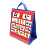 Tabla de bolsillo de enseñanza de escritorio plegable para educación temprana para niños