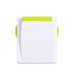 Cerradura de protección de seguridad para puertas y ventanas móviles de 2 piezas para niños, Green