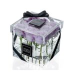 Caja de regalo de acrílico transparente cuadrada Caja de flores, 9 Holes - Imagen 3