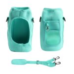 Funda para botella de agua de material de buceo de 2L con correa, Black - Imagen 3