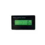 L6133 Pantalla de potencia de motocicleta eléctrica LCD, estilo:, Button Rear Green Backlight