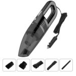 L2554 Aspirador con cable pequeño portátil de alta potencia portátil para automóvil, color:, Elegant Black