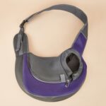 Bolsa para mascotas Correa de hombro ensanchada Bolsa de mensajero transpirable para gatos, tamaño:, Large