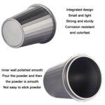 Aparato de cabeza de elaboración de tamiz de taza de polvo de máquina de café, Dark Black (51mm) - Imagen 3