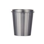 Aparato de cabeza de elaboración de tamiz de taza de polvo de máquina de café, Silver Gray (51mm)