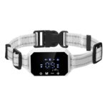 Dog Trainer Electronic Fence Smart GPS Wireless Bark Stop, White