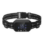 Dog Trainer Electronic Fence Smart GPS Wireless Bark Stop, Black