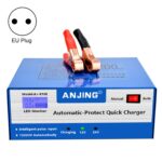 ANJING AJ-618E Cargador de batería Reparador de batería de automóvil, EU Plug