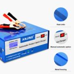 ANJING AJ-618E Cargador de batería Reparador de batería de automóvil, UK Plug - Imagen 3