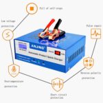 ANJING AJ-618E Cargador de batería Reparador de batería de automóvil, AU Plug - Imagen 4