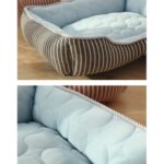 Summer Cold Feeling Dog Cat Kennel Ice Silk Cool Den,Tamaño:, L - Imagen 4