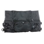 Bolsa colgante trasera para cochecito de bebé, bolsa para taza de biberón, Black