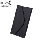 1655 RFID antimagnético antirrobo bolsa de pasaporte bolsa de documentos bolsa de tarjeta, Negro, Naranja, Deep Blue, Rojo, Rosado, Verde oscuro, Verde claro, Royal Blue, Roja de rosa, Verde de Pasto - Imagen 2