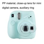 Mini lente de cámara digital Selfie Mirror + Set de círculo auxiliar para FUJIFILM Instax Mini7+, Blanco, Rosado, Azul, Negro - Imagen 4