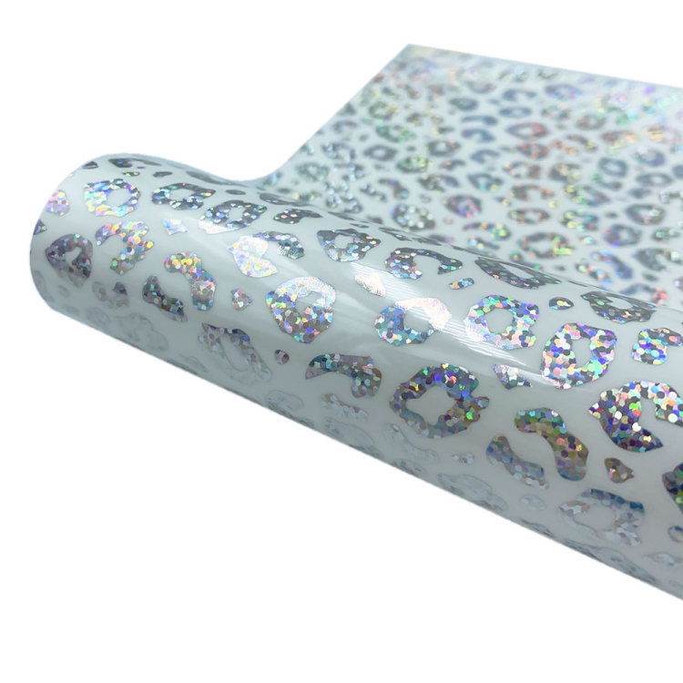 TBD0602776502.jpg Gráficos de bricolaje de vinilo autoadhesivo degradado para la decoración de la calcomanía de la ventana del hogar, White Leopard Print 30.5cm x 100cm - Imagen 1