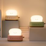 4W USB de carga LED Pan Maker Night Light Timing Sleep Light - Imagen 2