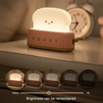 4W USB de carga LED Pan Maker Night Light Timing Sleep Light - Imagen 4