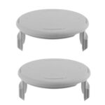 2 uds RY3-1 cubierta de línea de corte núcleo de válvula de cabeza de hierba para Ryobi One + AC14RL3A, Gray