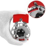 Pelacables rápido de mano ajustable de acero inoxidable, Metal Plate - Imagen 4