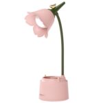 Lámpara de escritorio plegable LED Stylus Holder Night Light
