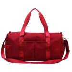 20200 Bolsa de mensajero de fitness deportiva impermeable de gran capacidad, tamaño:, L (Wine Red)