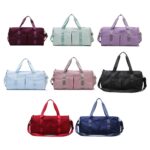 20200 Bolsa de mensajero de fitness deportiva impermeable de gran capacidad, tamaño:, L (Dark Blue) - Imagen 2