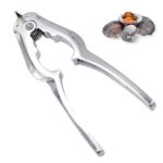 Abrazadera de almeja de aleación de zinc Abridor de cáscara de nuez de ostra, Walnut Shell Opener