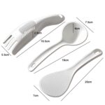 Cuchara antiadherente para olla arrocera doméstica, Rice Spoon, Soup Spoon, Rice Shovel - Imagen 2