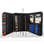 Juego de lápices de colores para bocetos Kit de dibujo para estudiantes de arte, 96pcs/set