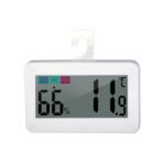 HT-6S Mini termómetro casero con pantalla digital a color de temperatura y humedad de electrones para interiores, Temperature And Humidity White