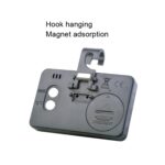 HT-6S Mini termómetro casero con pantalla digital a color de temperatura y humedad de electrones para interiores, Temperature And Humidity Black - Imagen 2