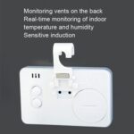 HT-6S Mini termómetro casero con pantalla digital a color de temperatura y humedad de electrones para interiores, Temperature And Humidity Black - Imagen 5