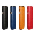 Estuche protector de cuero anticaída y a prueba de polvo para cigarrillos electrónicos para IQO Iluma One, Negro, Rojo, Amarillo, Azul - Imagen 2