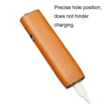 Estuche protector de cuero anticaída y a prueba de polvo para cigarrillos electrónicos para IQO Iluma One, Negro, Rojo, Amarillo, Azul - Imagen 4