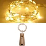 2 luces LED decorativas de Navidad con corcho de vino, especificaciones:, 2m 20 lights