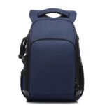Mochila catiónica SLR Mochila impermeable para fotografía con orificio para cable de auriculares, Azul, Negro, Rojo