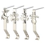 2 PCS D990 Gancho decorativo de hierro forjado de dibujos animados de Navidad - Imagen 2
