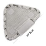 Trapo de limpieza triangular de trapeador de vapor 2PCS para Shark P3 / P5 / P8 / T8, Triangular - Imagen 3