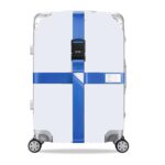 Correas de refuerzo para equipaje Cuerda protectora fija con candado de combinación, Blue