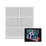 Molde de silicona para bricolaje con marco de fotos cuadrado en forma de corazón, especificaciones:, S (Rectangle) - Imagen 2