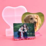 Molde de silicona para bricolaje con marco de fotos cuadrado en forma de corazón, especificaciones:, S (Heart-shaped) - Imagen 4