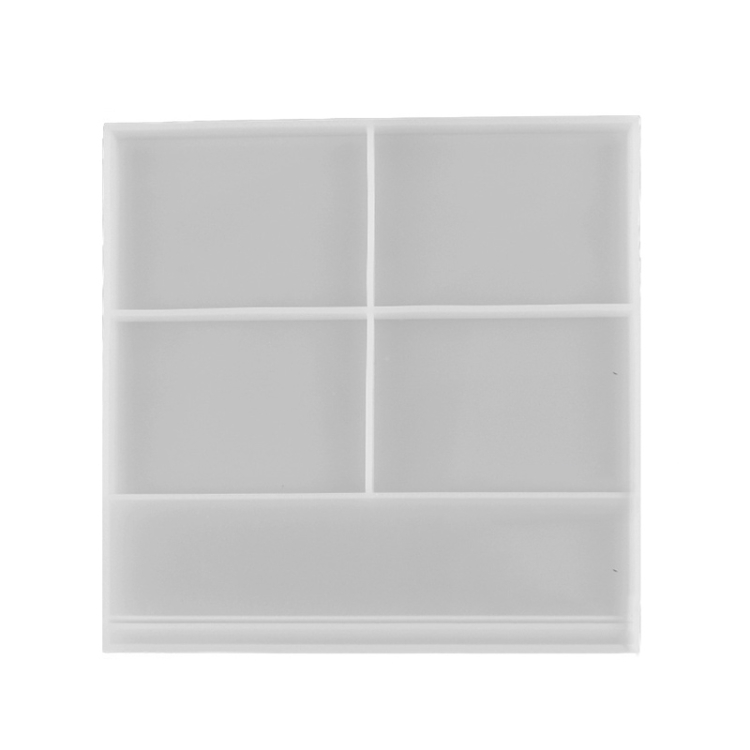 TBD0602837504.jpg Molde de silicona para bricolaje con marco de fotos cuadrado en forma de corazón, especificaciones:, L (Square) - Imagen 1