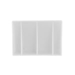 Molde de silicona para bricolaje con marco de fotos cuadrado en forma de corazón, especificaciones:, Vertical Rectangle