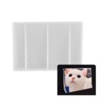 Molde de silicona para bricolaje con marco de fotos cuadrado en forma de corazón, especificaciones:, Vertical Rectangle - Imagen 2