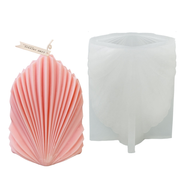 TBD0602838601.jpg Molde de silicona para velas perfumadas DIY Scallop, LZ-48 - Imagen 1
