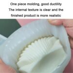Molde de silicona para velas perfumadas DIY Scallop, LZ-48 - Imagen 4