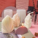 Molde de silicona para velas perfumadas DIY Scallop, LZ-48 - Imagen 5