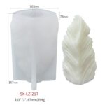 Molde de silicona para velas perfumadas DIY Scallop, LZ-217 - Imagen 2